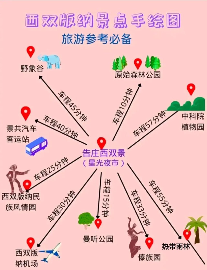 西双版纳之旅：如何选择合适的包车服务